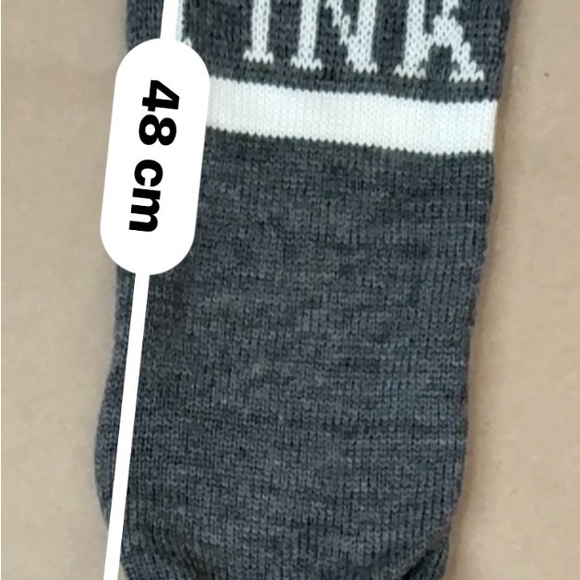 Victoria’s Secret Pink DOG SWEATER KNEE HIGH SOCK SLIPPER MUKLUK BOOT - Picture 5 of 9